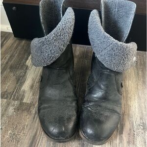 Black boutique bought boots
